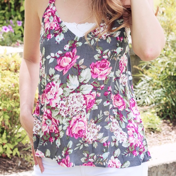 Floral Swing Top - Picture 5 of 7